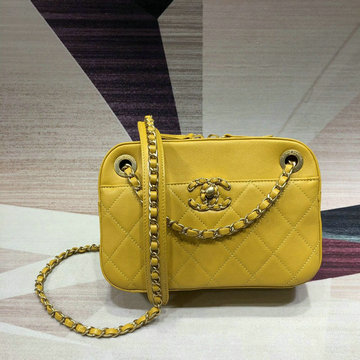 商品名称：シャネル CHANEL  JS-CH0971Y 2019年最新入荷 カメラ ケース 斜め掛け ショルダーバッグ カメラバッグ ラムスキン ミニサイズ