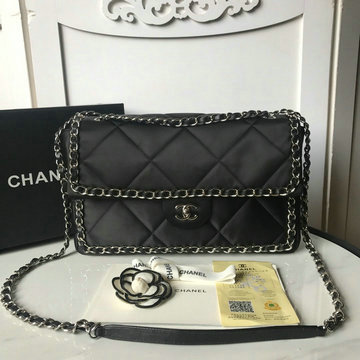 シャネル CHANEL JS-CH1030RK  2019年最新入荷 フラップ バッグ 斜め掛け ショルダーバッグ サテン レディースかばん