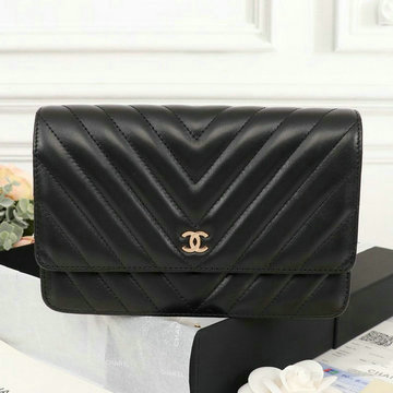 シャネル CHANEL JS-CH33814VYJK  2019年最新作 クラシック チェーンウォレット 斜めがけ ショルダーバッグ フラップバッグ ラムスキン