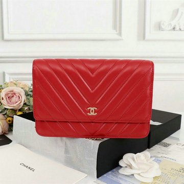 シャネル CHANEL  JS-CH33814VYJR 2019年最新作 クラシック チェーンウォレット 斜めがけ ショルダーバッグ フラップバッグ ラムスキン