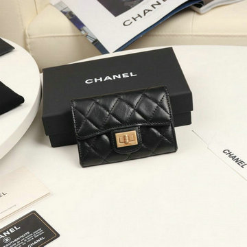 シャネル CHANEL JS-CH80831GK 2019年最新入荷 2.55 二つ折り短財布 小銭入れ コインケース カードケース カーフスキン