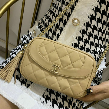 商品名称：シャネル CHANEL JS-CH0000 2019年最新入荷 カメラバッグ 斜め掛け ショルダーバッグ フリンジバッグ レザー