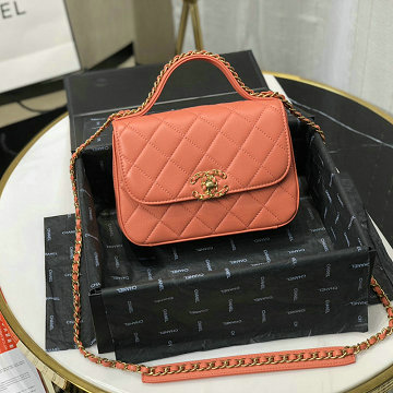 シャネル CHANEL JS-CH0967F  2019年最新入荷 トップハンドル フラップバッグ 斜め掛け ショルダーバッグ ラムスキン レディースかばん
