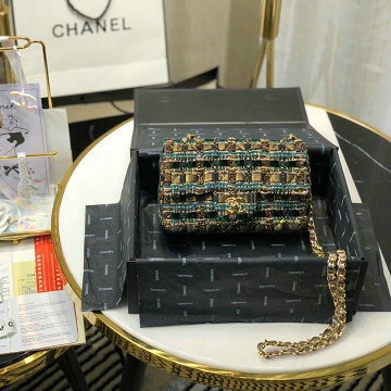 商品名称：シャネル CHANEL JS-CH1112NJ 2019年最新入荷 クラシック 斜めがけ ショルダーバッグ ツイード レディースかばん