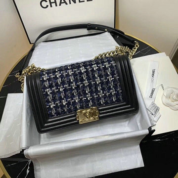 シャネル CHANEL JS-CH67086N  2019年最新入荷 BOY スモール ハンドバッグ 斜め掛け ショルダーバッグ フラップバッグ レディース ツイード