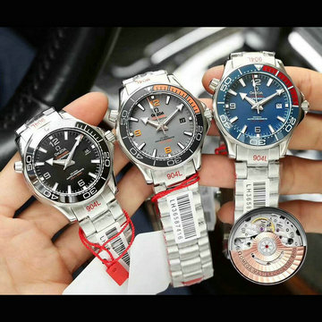 オメガ OMEGA  ZX-OMT19092 2019年最新入荷 Seamaster CO‑AXIAL ウォッチ シーマスター コーアクシャル 腕時計 メンズ 機械式 時計 カレンダー付き