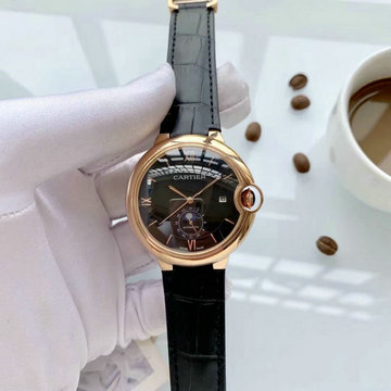 カルティエ CARTIER ZX-CAT19032  2019年最新入荷 メンズ 腕時計 オートマチック ウォッチ 機械式 自動巻き時計 男性用 本革ベルト