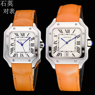 カルティエ CARTIER  ZX-CAT19034 2019年最新入荷 腕時計 クォーツ ウォッチ メンズ レディース 時計 カップルタイプ 男女兼用 本革ベルト