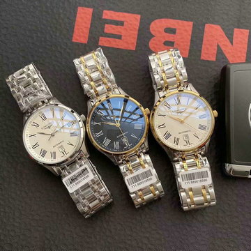 ロンジン LONGINES  ZX-LGT19034 2019年最新入荷 マスターコレクション ウォッチ オートマチック 腕時計 メンズ 機械式 自動巻き 時計 カレンダー付き ステンレスベルト