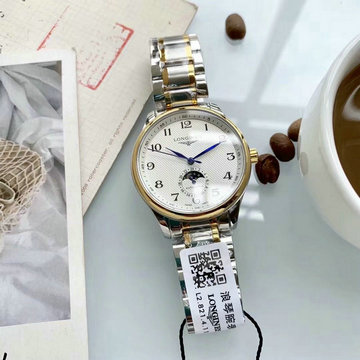 商品名称：ロンジン LONGINES  ZX-LGT19045 2019年最新入荷 メンズ ウォッチ オートマチック 腕時計 機械式 自動巻き 時計ステンレスベルト 男性用