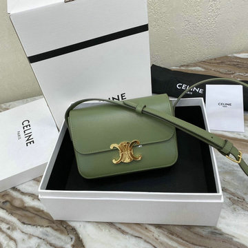 CELINE セリーヌ DDB-CE191903PGL 2020年最新入荷 トリオンフ スモール 斜め掛け ショルダーバッグ トラベルバッグ レディースかばん カーフレザー