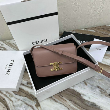 CELINE セリーヌ DDB-CE191903PQF 2020年最新入荷 トリオンフ スモール 斜め掛け ショルダーバッグ トラベルバッグ レディースかばん カーフレザー