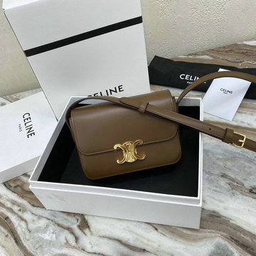 CELINE セリーヌ DDB-CE191903PQK 2020年最新入荷 トリオンフ スモール 斜め掛け ショルダーバッグ トラベルバッグ レディースかばん カーフレザー