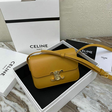 CELINE セリーヌ DDB-CE191903PYL 2020年最新入荷 トリオンフ スモール 斜め掛け ショルダーバッグ トラベルバッグ レディースかばん カーフレザー