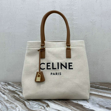 CELINE DDB-CE192162B セリーヌ 2020年最新入荷 ホリゾンタル カバ トップハンドルバッグ トートバッグ ショッピングバッグ レディースかばん キャンパス
