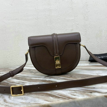 CELINE DDB-CE188013PSK セリーヌ 2020年最新入荷 ブザス 16 セーズ サテンド 斜め掛け ショルダーバッグ レディースかばん カーフスキン