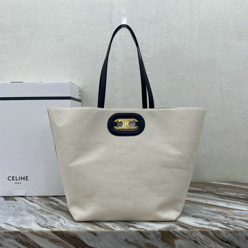 CELINE DDB-CE193152BS セリーヌ 2020年最新入荷 マイヨン トリオンフ トートバッグ トップハンドルバッグ ハンドバッグ レディースかばん テキスタイル カーフスキン