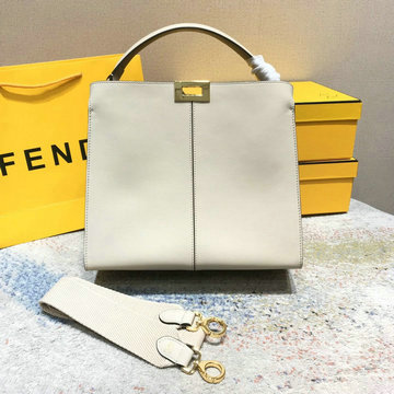 フェンディ FENDI  DDB-FD2311PBS 2020年最新入荷 ピーカブー エックスライト トートバッグ トップハンドルバッグ ハンドバッグ カーフレザー