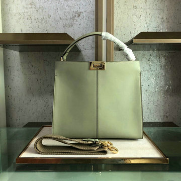フェンディ FENDI 2DDB-FD2311PQG 020年最新入荷 ピーカブー エックスライト トートバッグ トップハンドルバッグ ハンドバッグ カーフレザー