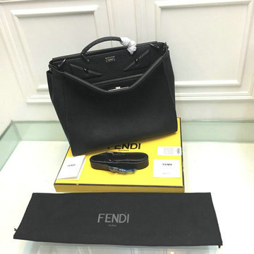 フェンディ FENDI  DDB-FD7406YK 2020年最新入荷 ピーカブー アイコニック フィット トートバッグ トップハンドルバッグ ハンドバッグ カーフレザー