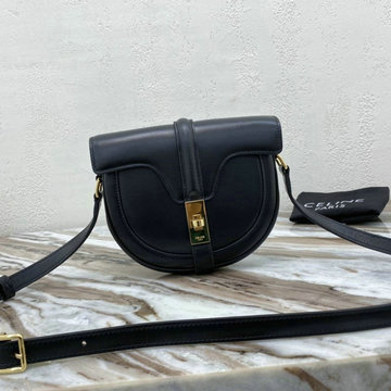 CELINE DDB-CE188013PBK セリーヌ 2020年最新入荷 ブザス 16 セーズ サテンド 斜め掛け ショルダーバッグ レディースかばん カーフスキン