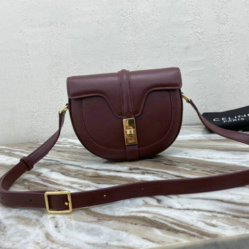 CELINE DDB-CE188013PJH セリーヌ 2020年最新入荷 ブザス 16 セーズ サテンド 斜め掛け ショルダーバッグ レディースかばん カーフスキン