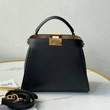 フェンディ FENDI 99-FD231127KX 2020年最新入荷 ピーカブー エックスライト トートバッグ トップハンドルバッグ ハンドバッグ カーフレザー