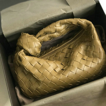 ボッテガヴェネタ BOTTEGAVENETA aj-BOV609409YL  2020年最新入荷 BV ジョディ トートバッグ ラウンド型ミニホーボーバッグ イントレチャートレザー