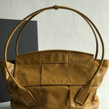 ボッテガヴェネタ BOTTEGAVENETA aj-BOV618463DTH 2020年最新入荷 ラージ ザ アルコ トップハンドルバッグ トートバッグ カーフレザー