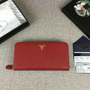 プラダ PRADA JS-PD1ML506JR 2020年最新入荷 ジッピーウォレット ファスナー長財布 カーフレザー