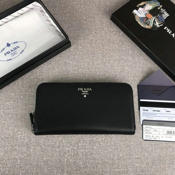 プラダ PRADA JS-PD1ML506YF 2020年最新入荷 ジッピーウォレット ファスナー長財布 カーフレザー