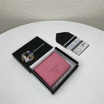 プラダ PRADA JS-PD1MV204ZY 2020年最新入荷 二つ折り短財布 ショートウォレット カードケース カーフレザー