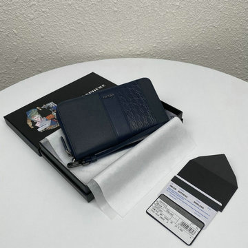 プラダ PRADA JS-PD2ML028E 2020年最新入荷 ジッピーウォレット ファスナー長財布 カーフレザー