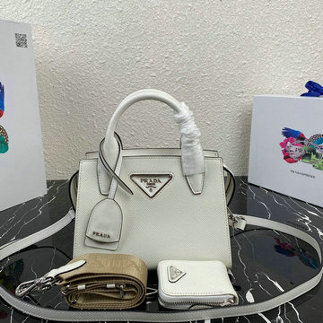 プラダ PRADA JS-PD1BA269  2020年秋冬最新入荷 トップハンドルバッグ トートバッグ 2way ショルダーバッグ カーフレザー