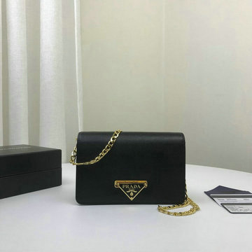 プラダ PRADA JS-PD1BP006DK  2020年最新入荷 チェーンウォレット 斜め掛け ショルダーバッグ レディースかばん カーフレザー