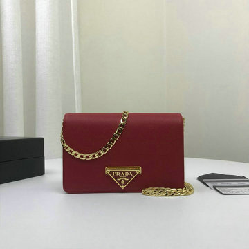 プラダ PRADA JS-PD1BP006DZ 2020年最新入荷 チェーンウォレット 斜め掛け ショルダーバッグ レディースかばん カーフレザー