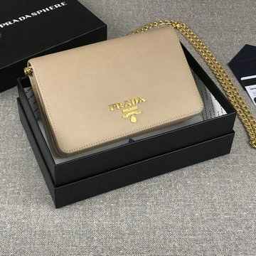 プラダ PRADA  JS-PD1BP006ZX 2020年最新入荷 チェーンウォレット 斜め掛け ショルダーバッグ レディースかばん カーフレザー