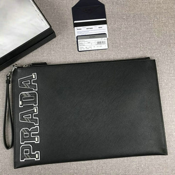 プラダ PRADA JS-PD2NG001Z 2020年最新入荷 手持ちかばん クラッチバッグ セカンドバッグ カーフレザー