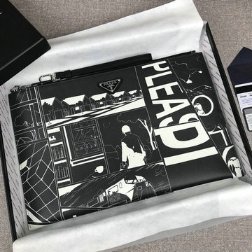 プラダ PRADA JS-PD2NG001M  2020年最新入荷 手持ちかばん クラッチバッグ セカンドバッグ カーフレザー