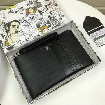 プラダ PRADA JS-PD2NH005E 2020年最新入荷 手持ちかばん クラッチバッグ セカンドバッグ カーフレザー