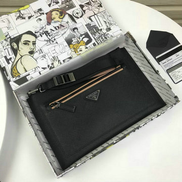 プラダ PRADA  JS-PD2NH009S 2020年最新入荷 手持ちかばん クラッチバッグ セカンドバッグ カーフレザー