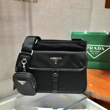 プラダ PRADA JS-PD2VH110  2020年最新入荷 斜め掛け ショルダーバッグ メンズかばん カーフレザー