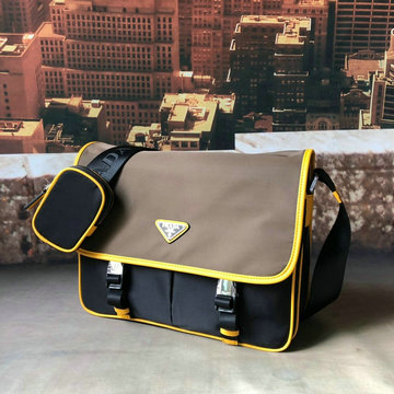 プラダ PRADA JS-PD2VD768 2020年最新入荷 メッセンジャーバッグ 斜め掛け ショルダーバッグ メンズかばん ナイロン