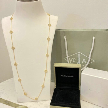 ヴァン クリーフ アーペル Van Cleef Arpels CZ-VAXL20012J  2020年最新入荷 ロング ネックレス ヴィンテージ アルハンブラ 16モチーフ アクセサリー ジュエリー