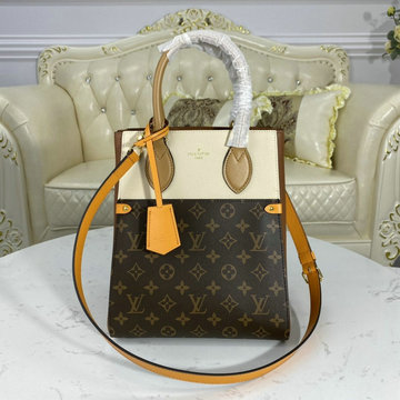 商品名称：ルイヴィトン LOUIS VUITTON 057-M45376 2020年最新入荷 フォールド トートバッグ MM トップハンドルバッグ 2way ショルダーバッグ モノグラムキャンバス