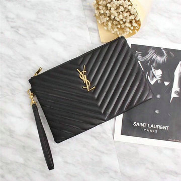 イヴサンローラン Saint laurent YSL JS-YSL26619PJK 2020年最新入荷 手持ちかばん クラッチバッグ ストラップ付き セカンドバッグ カーフレザー