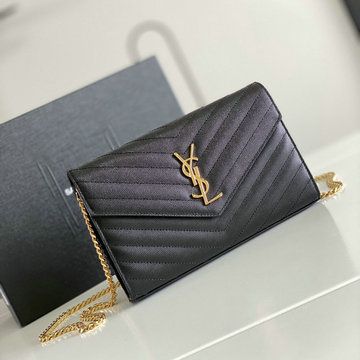 イヴサンローラン Saint laurent YSL JS-YSL354119PYK 2020年最新入荷 チェーン フラップバッグ 斜め掛け ショルダーバッグ レディースかばん スムースカーフレザー