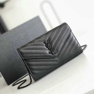 イヴサンローラン Saint laurent YSL JS-YSL377828KK 2020年最新入荷 チェーン フラップバッグ 斜め掛け ショルダーバッグ レディースかばん グレインドカーフレザー