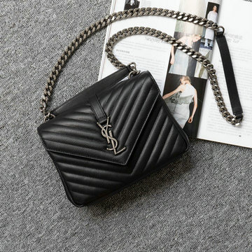 イヴサンローラン Saint laurent YSL JS-YSL487213YK 2020年最新入荷 チェーン フラップバッグ 斜め掛け ショルダーバッグ レディースかばん カーフレザー