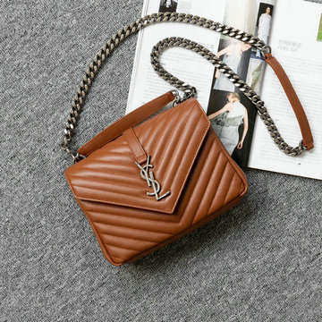 イヴサンローラン Saint laurent YSL JS-YSL487213YZ 2020年最新入荷 チェーン フラップバッグ 斜め掛け ショルダーバッグ レディースかばん カーフレザー